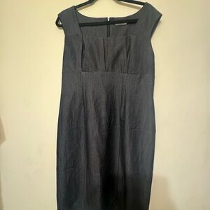 Calvin Klein Charcoal Midi Dress